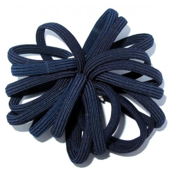 School Colours Hair Accessories New Flat Tie Blue Navy Ties