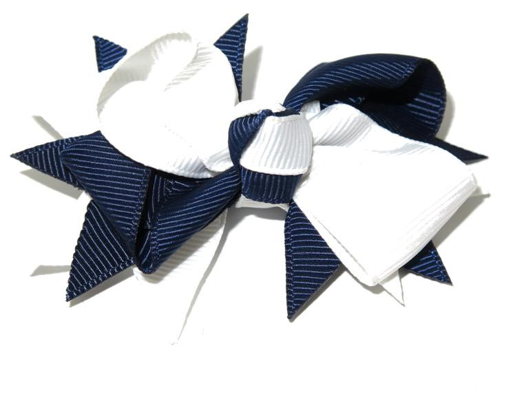 3. Navy Blue Hair Accessories for Bridesmaids - wide 7