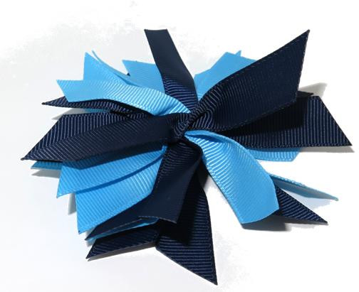1. Royal Blue Crystal Hair Comb for Wedding - wide 1