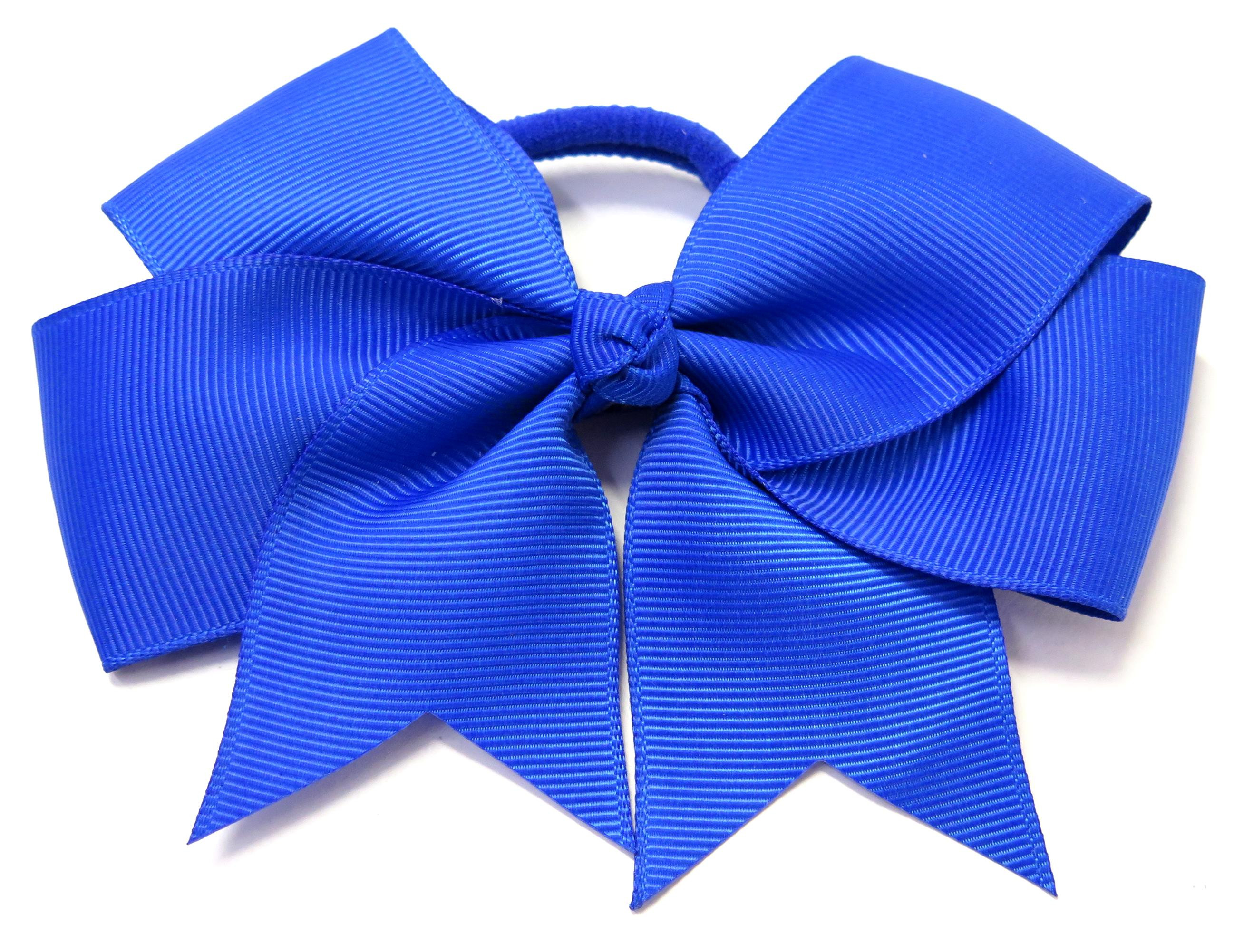 1. Royal Blue Hair Bow - wide 5
