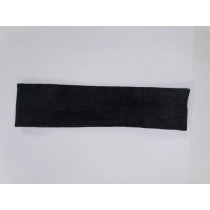 5cm Fabric Headand Black