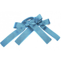 Sky Blue Pony Bows - Pack of 2 