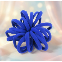 Royal Blue Soft Hair Tie - 20 Pack
