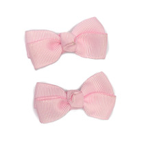 Pink Prep School Bows - Pack of 2