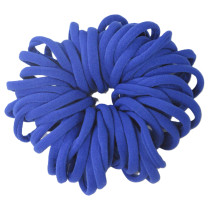 Royal Blue Soft Hair Ties - Pack of 50