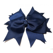 XL Grosgrain Bow Tie Navy Blue