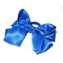 Large Satin Bow Tie Royal Blue