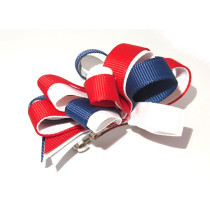 Korker Loopy Clip Navy Red White