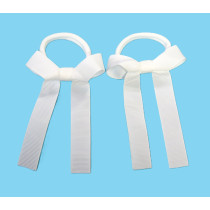 Pony Bows White