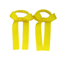 Yellow Pony Bows - Pack of 2 