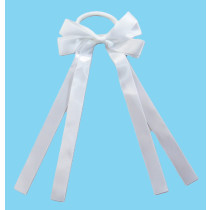 White Sports Bow Tie