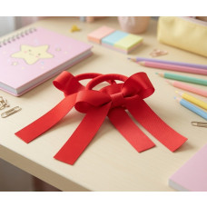 Red Pony Bows - Pack of 2 