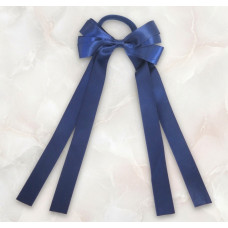 Navy Blue Sports Bow Tie 