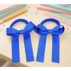 Royal Blue Pony Bows - Pack of 2 