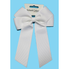 White Cheer Bow