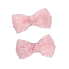 Pink Prep School Bows - Pack of 2