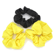 Scrunchie 3 Pack Yellow Black