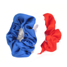 Scrunchie 3 Pack Red White Royal
