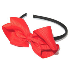 Grosgrain Bow HB Red