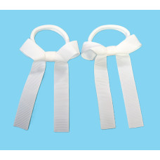Pony Bows White