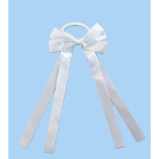 White Sports Bow Tie 
