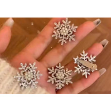 XMAS Diamante Snowflakes
