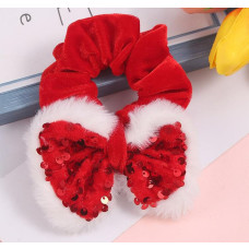 XMAS Bow Scrunchie