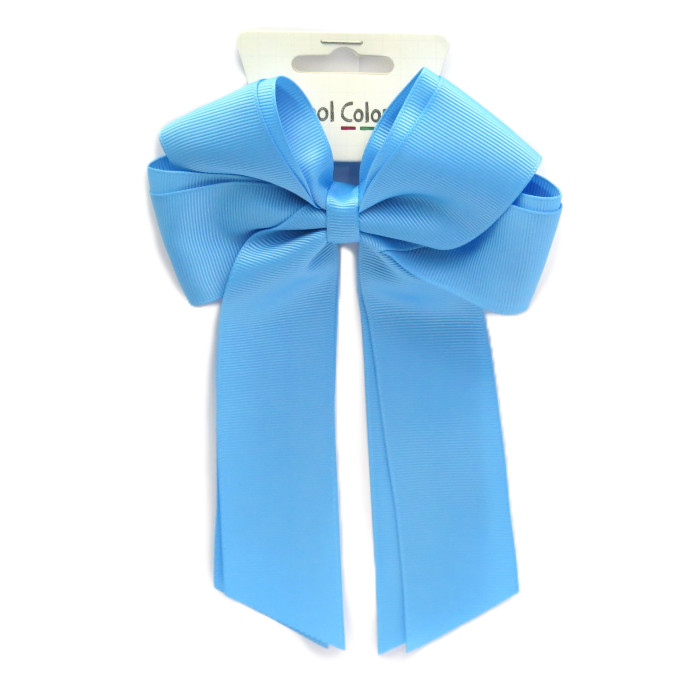 Sky Blue Cheer Bow