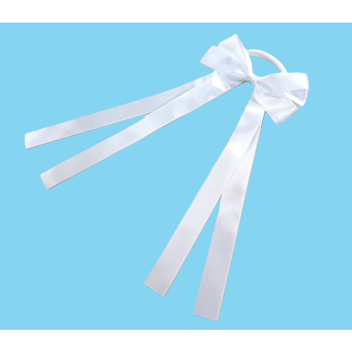 White Sports Bow Tie