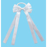 White Sports Bow Tie